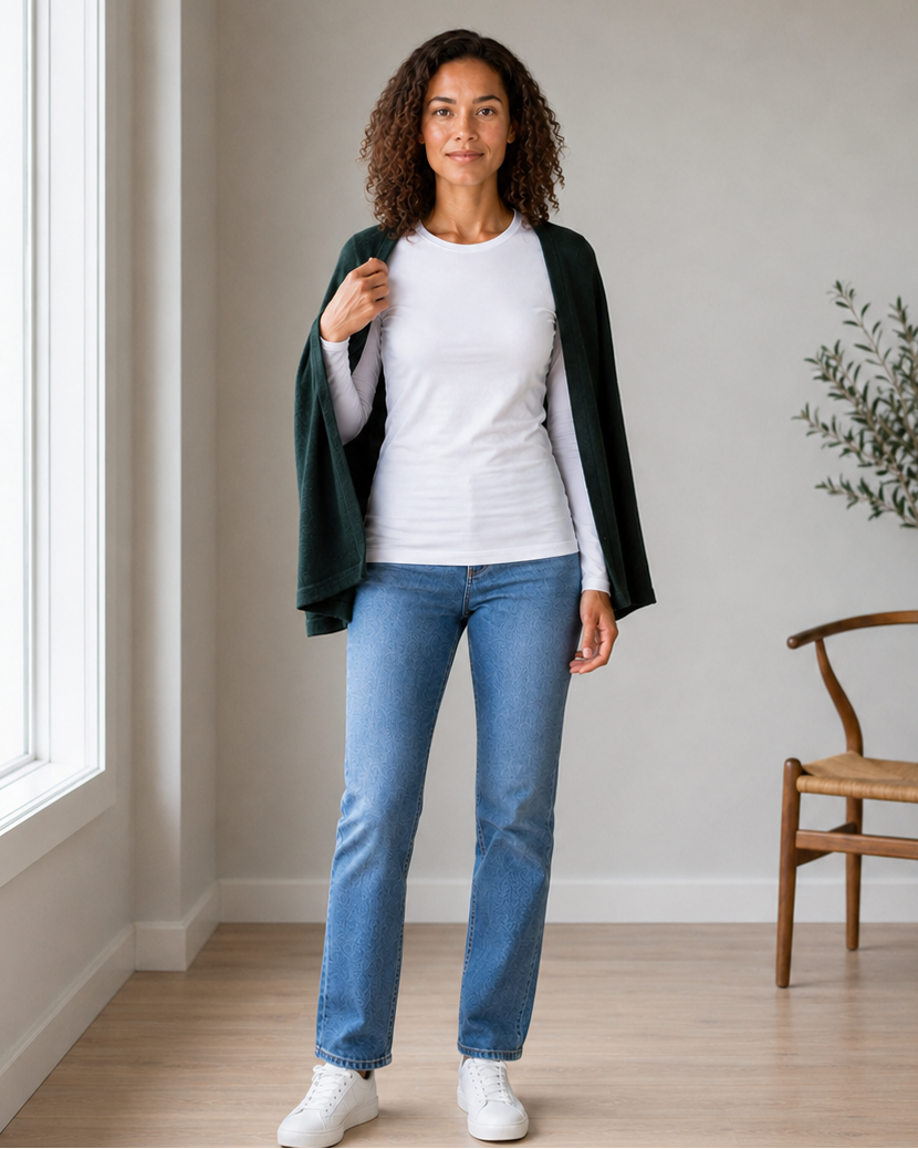 THERMIÉ Women's White Thermal Base Layer Set