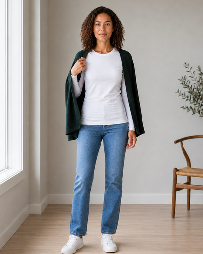 THERMIÉ Women's White Thermal Base Layer Set