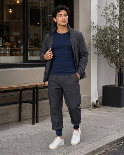 THERMIÉ Men's Navy Thermal Base Layer Set